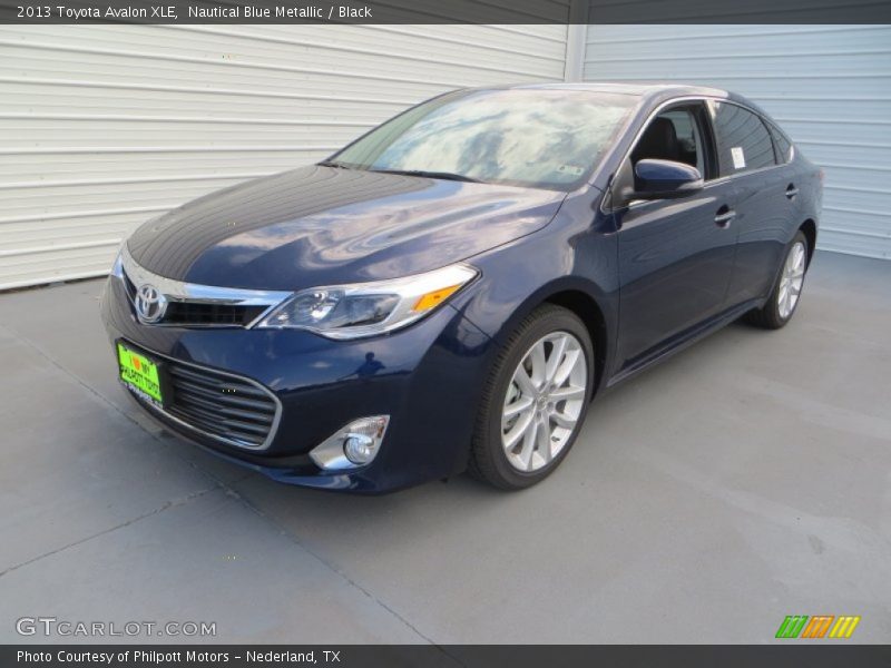 Nautical Blue Metallic / Black 2013 Toyota Avalon XLE