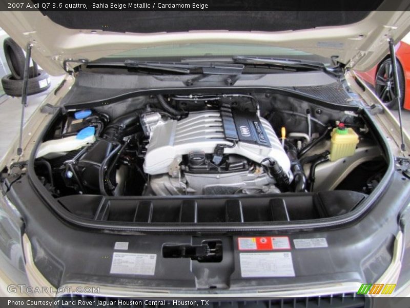  2007 Q7 3.6 quattro Engine - 3.6 Liter FSI DOHC 24-Valve VVT V6