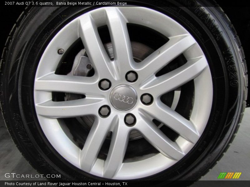 Bahia Beige Metallic / Cardamom Beige 2007 Audi Q7 3.6 quattro