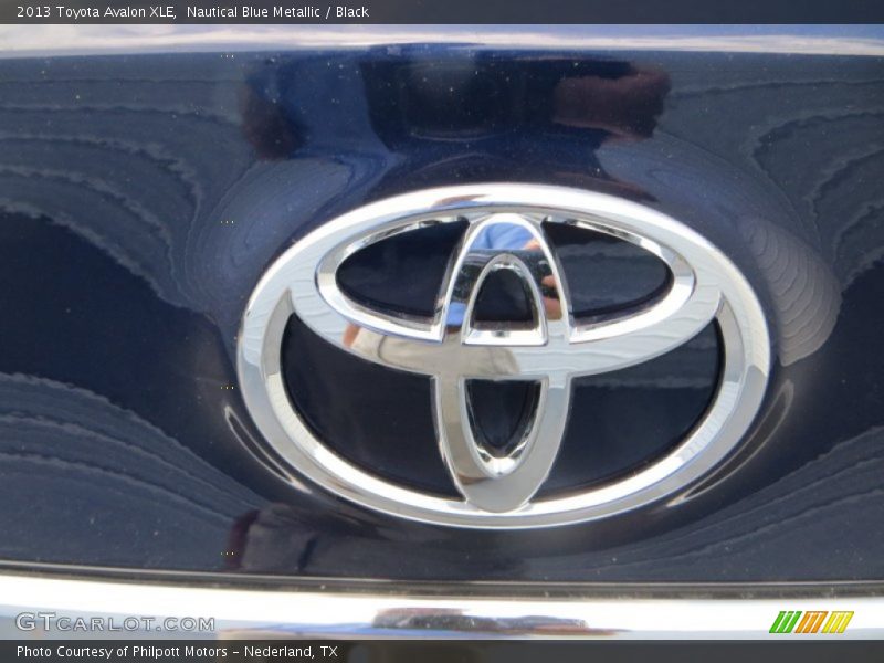 Nautical Blue Metallic / Black 2013 Toyota Avalon XLE