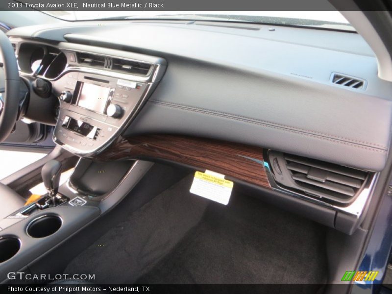 Nautical Blue Metallic / Black 2013 Toyota Avalon XLE