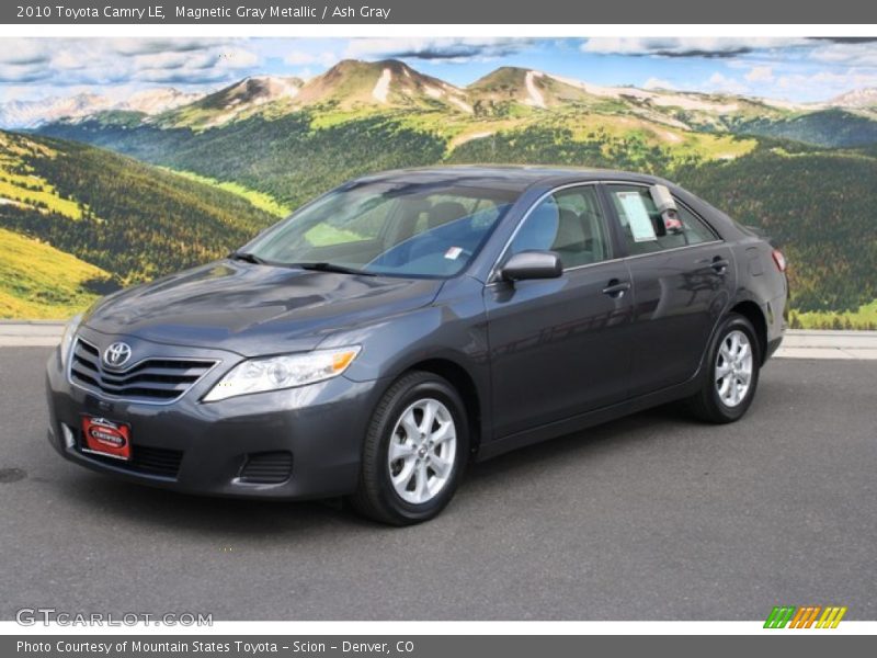 Magnetic Gray Metallic / Ash Gray 2010 Toyota Camry LE