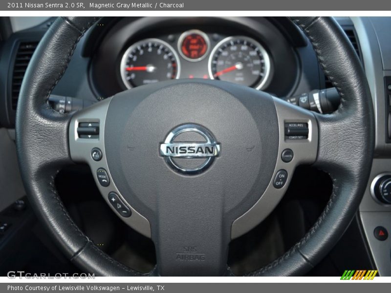 Magnetic Gray Metallic / Charcoal 2011 Nissan Sentra 2.0 SR