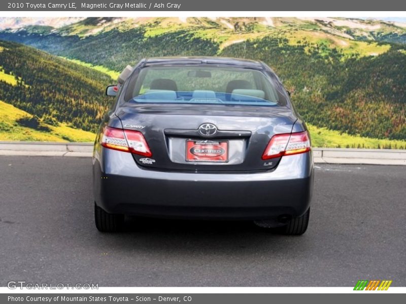 Magnetic Gray Metallic / Ash Gray 2010 Toyota Camry LE