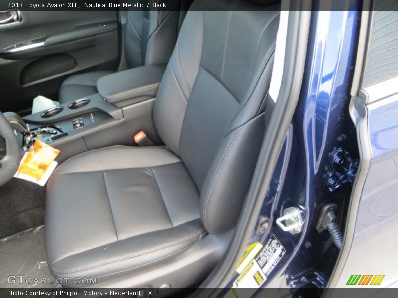Nautical Blue Metallic / Black 2013 Toyota Avalon XLE