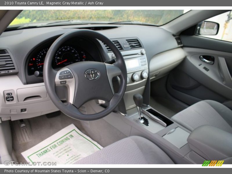 Magnetic Gray Metallic / Ash Gray 2010 Toyota Camry LE