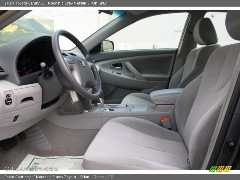 Magnetic Gray Metallic / Ash Gray 2010 Toyota Camry LE
