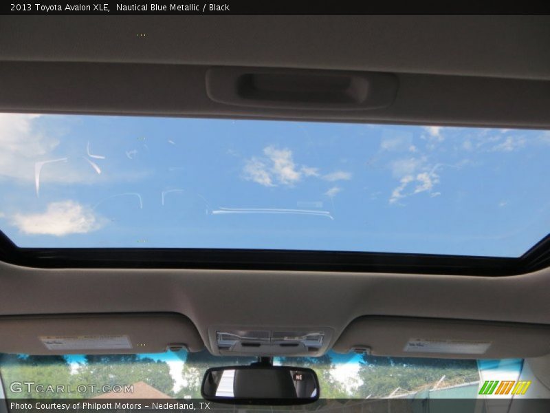 Nautical Blue Metallic / Black 2013 Toyota Avalon XLE