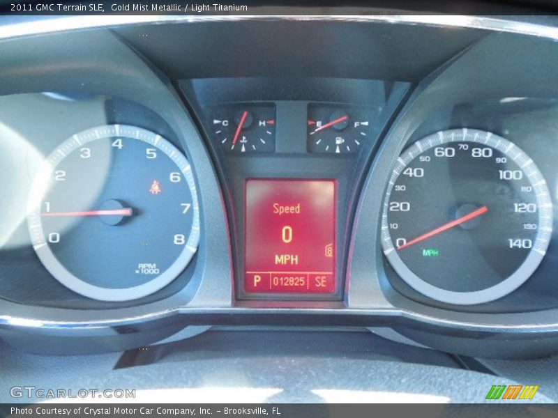 Gold Mist Metallic / Light Titanium 2011 GMC Terrain SLE