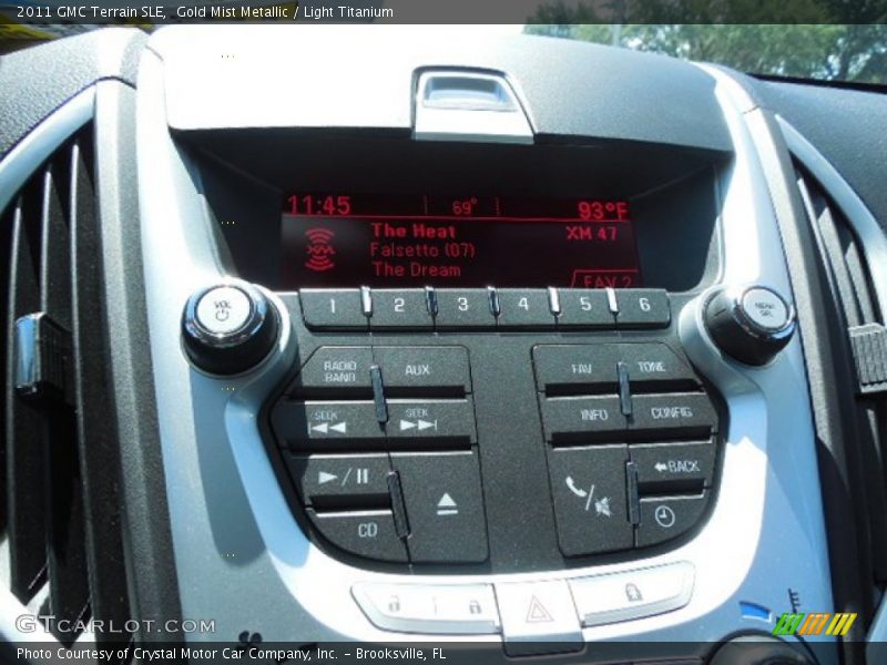 Gold Mist Metallic / Light Titanium 2011 GMC Terrain SLE