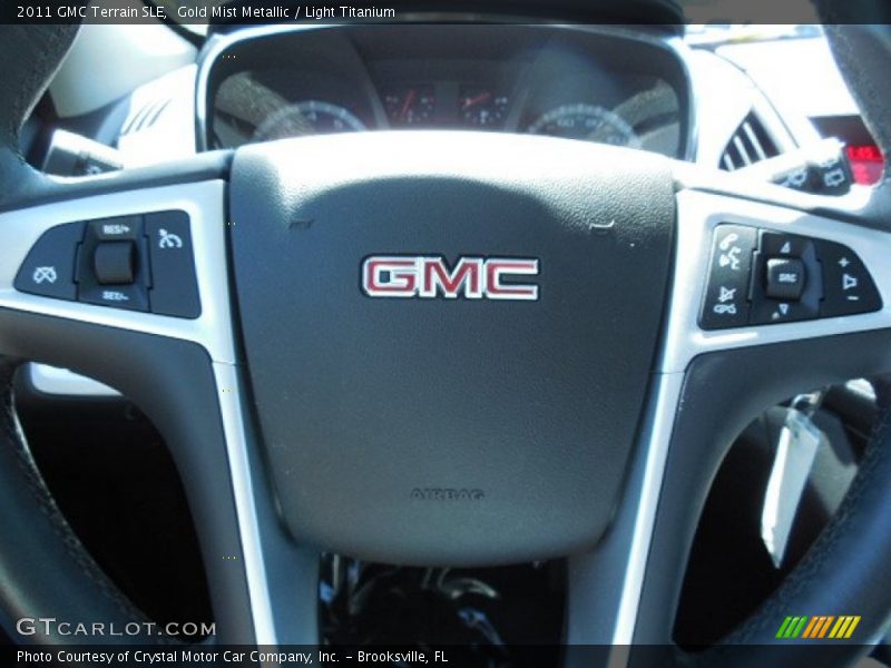 Gold Mist Metallic / Light Titanium 2011 GMC Terrain SLE