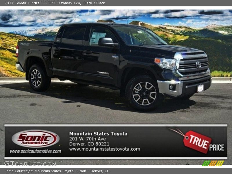 Black / Black 2014 Toyota Tundra SR5 TRD Crewmax 4x4
