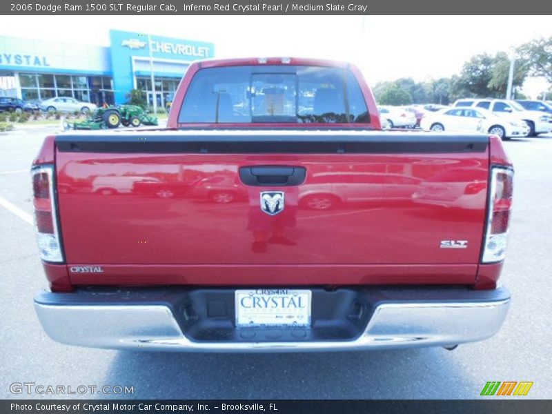 Inferno Red Crystal Pearl / Medium Slate Gray 2006 Dodge Ram 1500 SLT Regular Cab