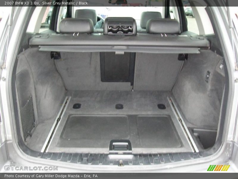 Silver Grey Metallic / Black 2007 BMW X3 3.0si