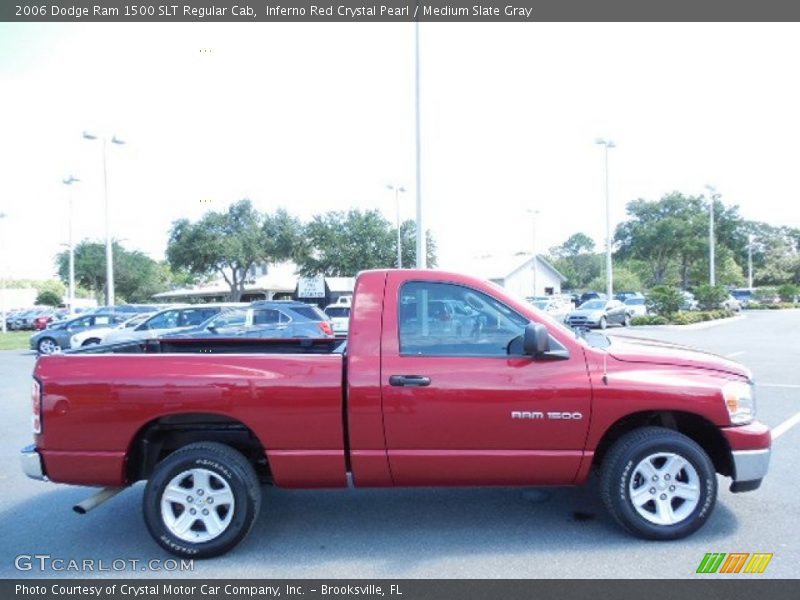 Inferno Red Crystal Pearl / Medium Slate Gray 2006 Dodge Ram 1500 SLT Regular Cab