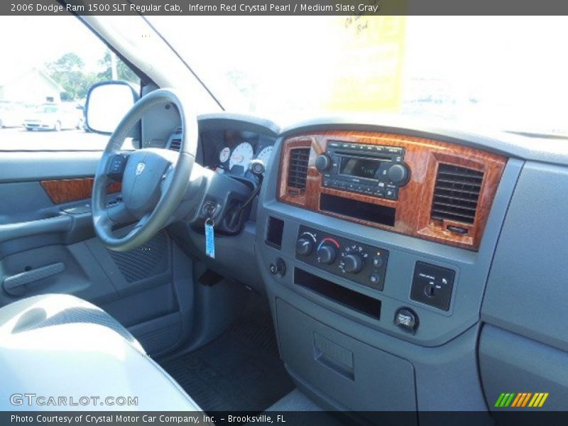Inferno Red Crystal Pearl / Medium Slate Gray 2006 Dodge Ram 1500 SLT Regular Cab
