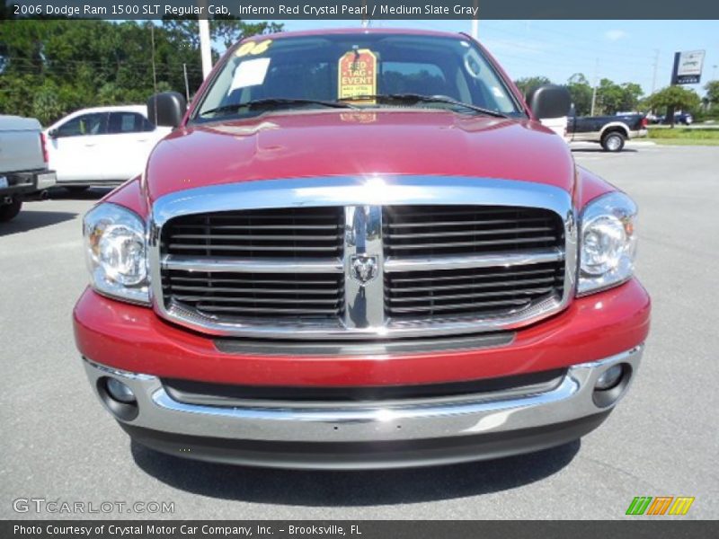 Inferno Red Crystal Pearl / Medium Slate Gray 2006 Dodge Ram 1500 SLT Regular Cab