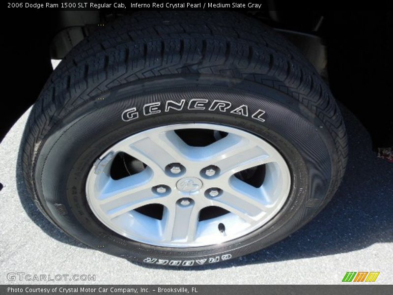 Inferno Red Crystal Pearl / Medium Slate Gray 2006 Dodge Ram 1500 SLT Regular Cab