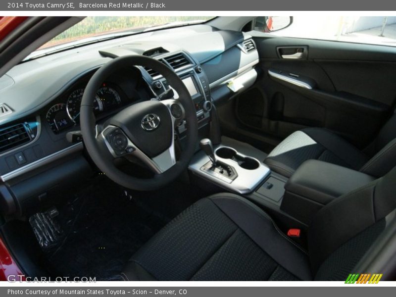  2014 Camry SE Black Interior