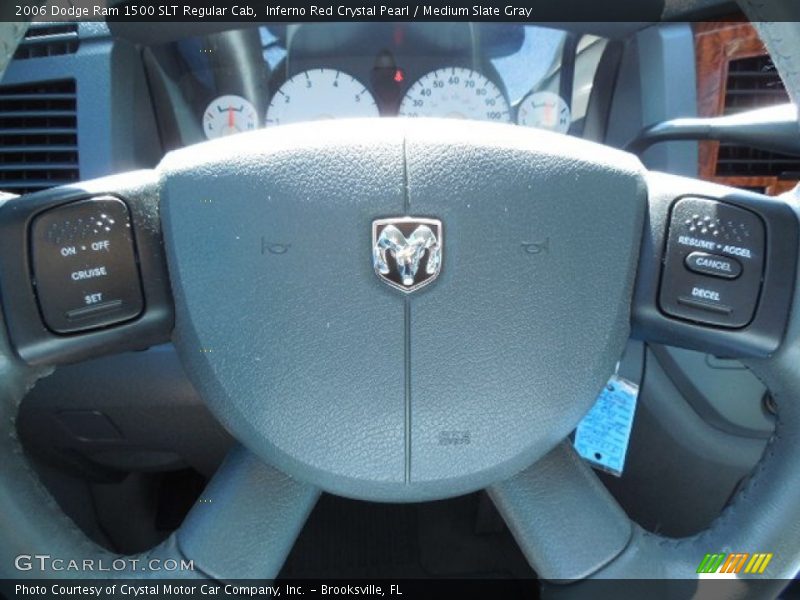 Inferno Red Crystal Pearl / Medium Slate Gray 2006 Dodge Ram 1500 SLT Regular Cab