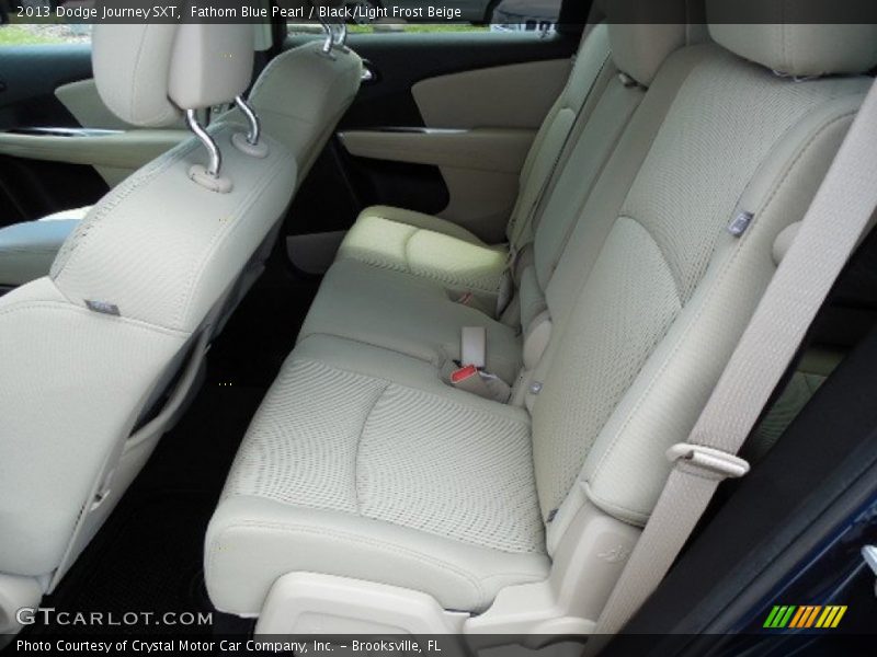 Fathom Blue Pearl / Black/Light Frost Beige 2013 Dodge Journey SXT