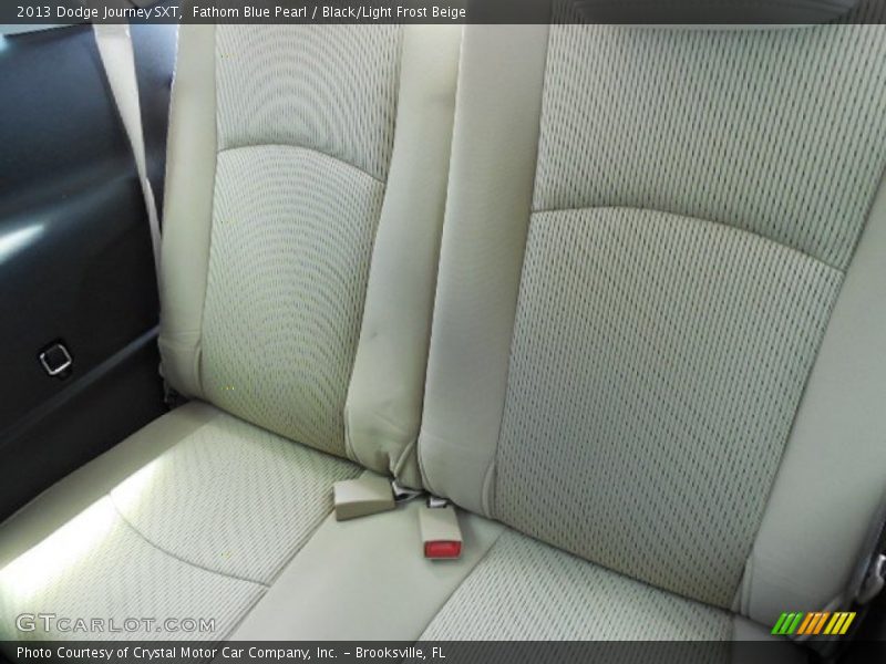Fathom Blue Pearl / Black/Light Frost Beige 2013 Dodge Journey SXT