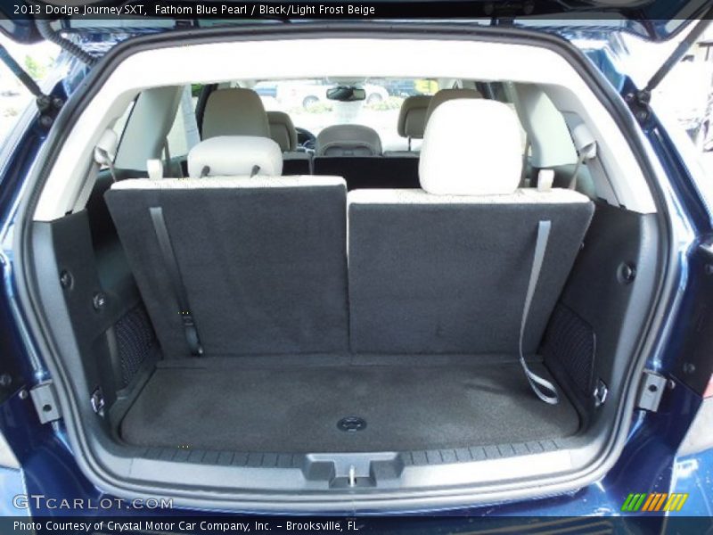 Fathom Blue Pearl / Black/Light Frost Beige 2013 Dodge Journey SXT