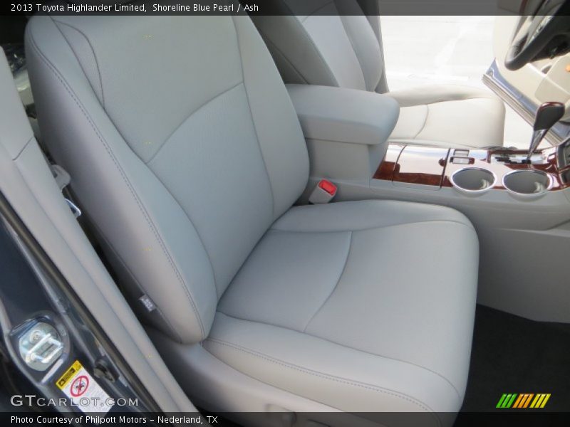 Shoreline Blue Pearl / Ash 2013 Toyota Highlander Limited