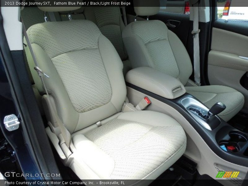 Fathom Blue Pearl / Black/Light Frost Beige 2013 Dodge Journey SXT