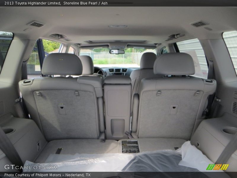 Shoreline Blue Pearl / Ash 2013 Toyota Highlander Limited