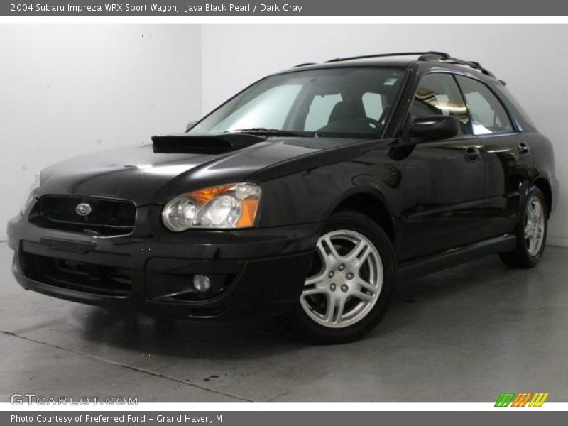 Java Black Pearl / Dark Gray 2004 Subaru Impreza WRX Sport Wagon