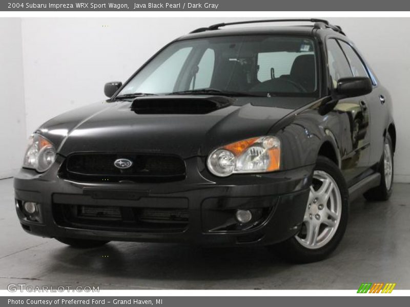 Java Black Pearl / Dark Gray 2004 Subaru Impreza WRX Sport Wagon
