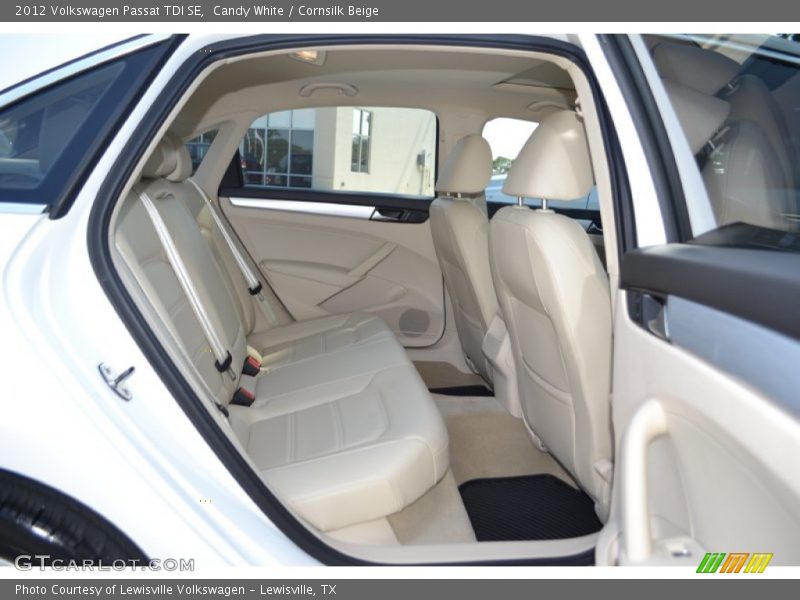 Candy White / Cornsilk Beige 2012 Volkswagen Passat TDI SE