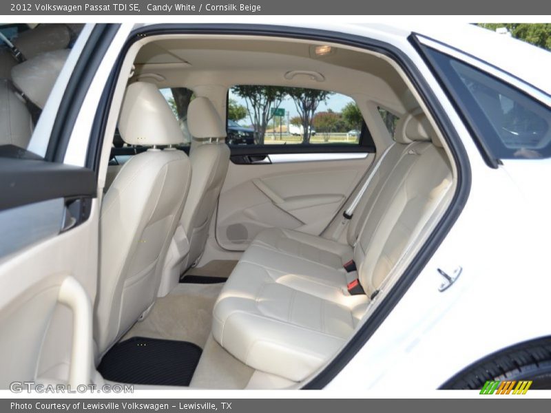 Candy White / Cornsilk Beige 2012 Volkswagen Passat TDI SE