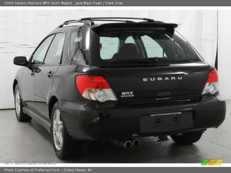 Java Black Pearl / Dark Gray 2004 Subaru Impreza WRX Sport Wagon