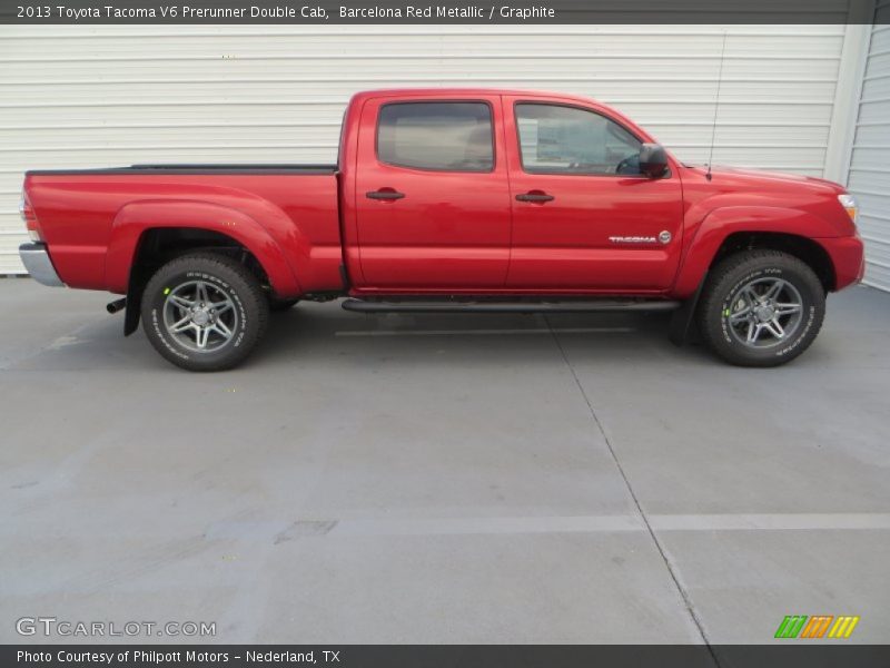 Barcelona Red Metallic / Graphite 2013 Toyota Tacoma V6 Prerunner Double Cab