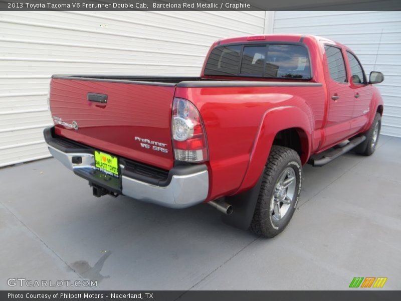 Barcelona Red Metallic / Graphite 2013 Toyota Tacoma V6 Prerunner Double Cab