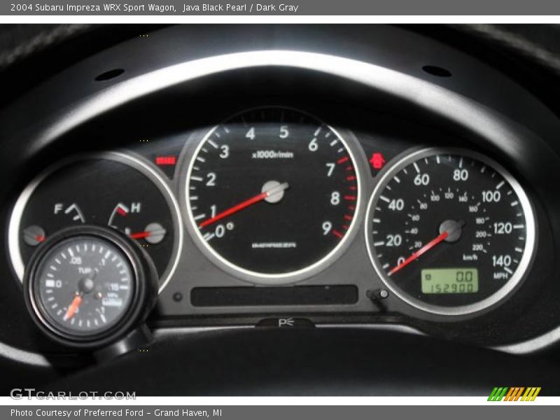 Java Black Pearl / Dark Gray 2004 Subaru Impreza WRX Sport Wagon
