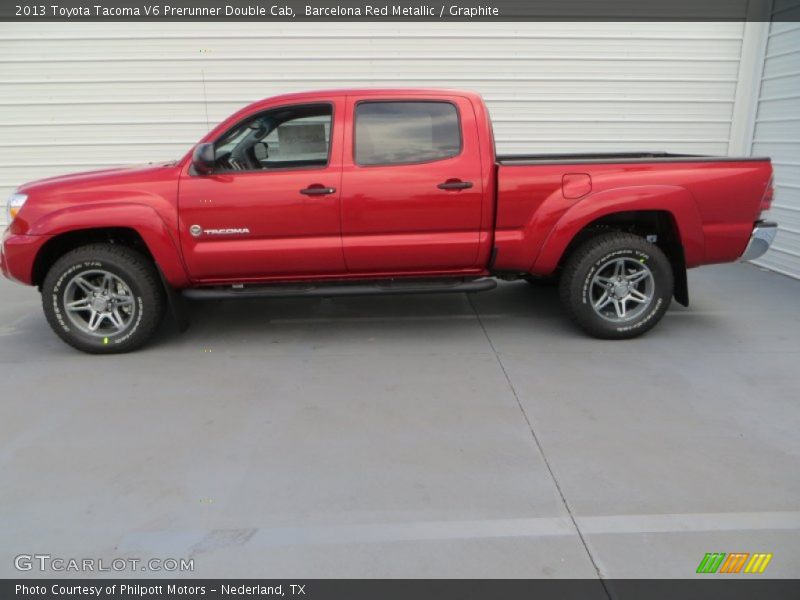 Barcelona Red Metallic / Graphite 2013 Toyota Tacoma V6 Prerunner Double Cab