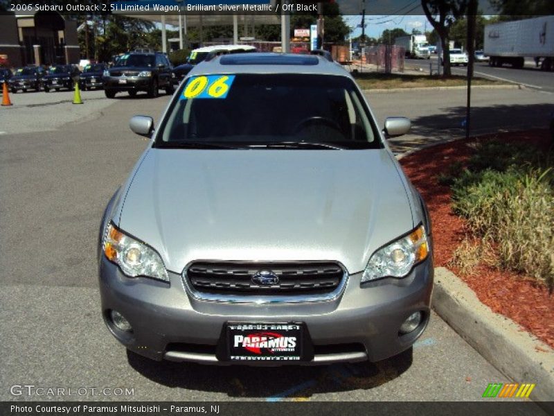 Brilliant Silver Metallic / Off Black 2006 Subaru Outback 2.5i Limited Wagon