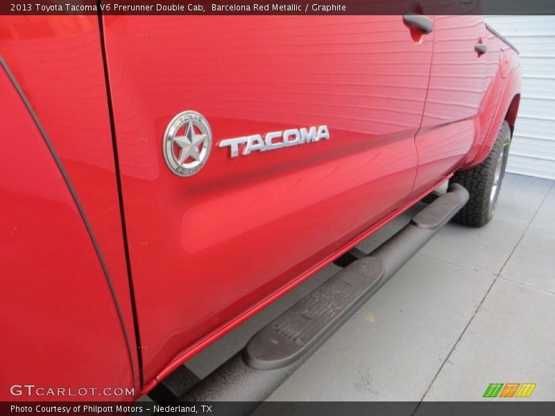 Barcelona Red Metallic / Graphite 2013 Toyota Tacoma V6 Prerunner Double Cab