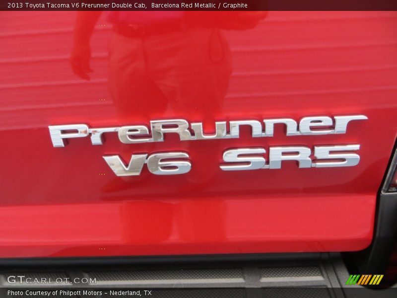 Barcelona Red Metallic / Graphite 2013 Toyota Tacoma V6 Prerunner Double Cab