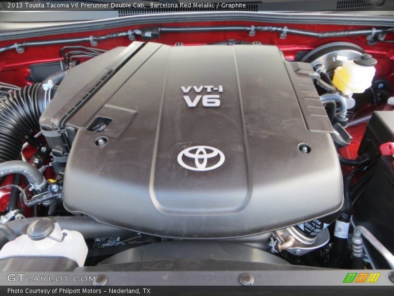 Barcelona Red Metallic / Graphite 2013 Toyota Tacoma V6 Prerunner Double Cab