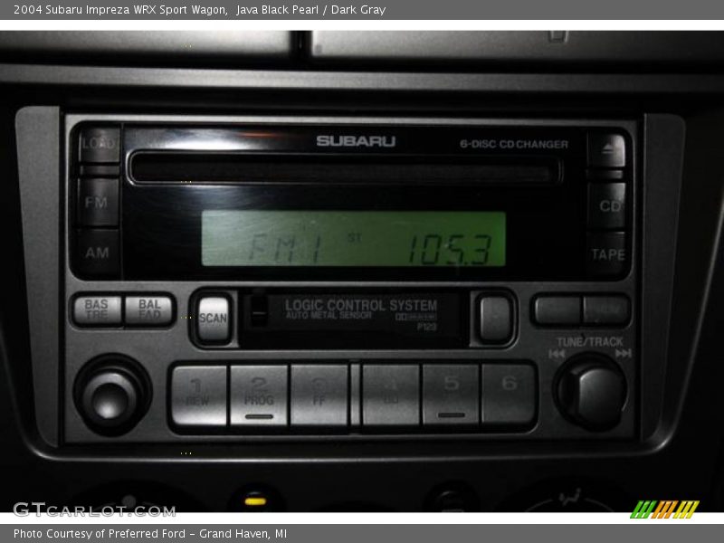 Java Black Pearl / Dark Gray 2004 Subaru Impreza WRX Sport Wagon