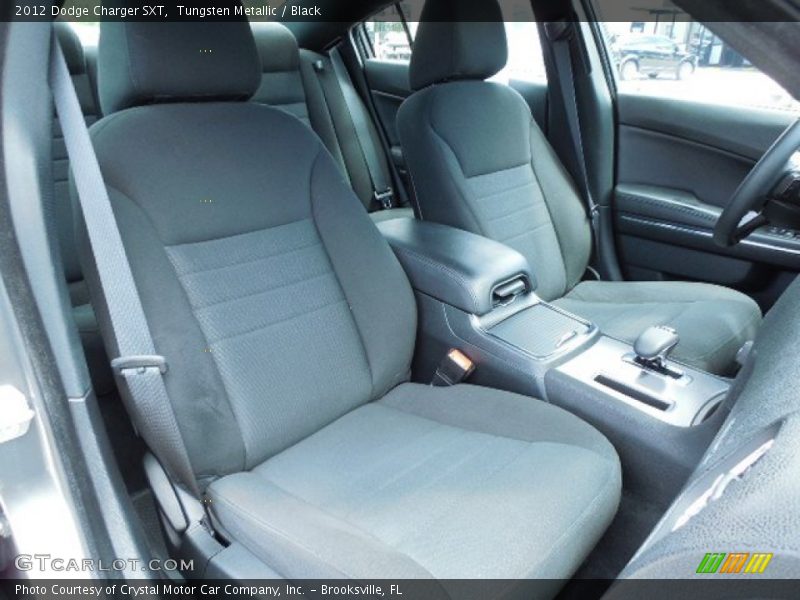 Tungsten Metallic / Black 2012 Dodge Charger SXT