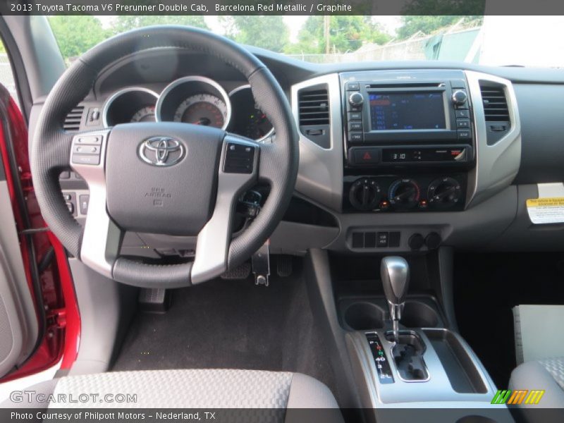 Barcelona Red Metallic / Graphite 2013 Toyota Tacoma V6 Prerunner Double Cab