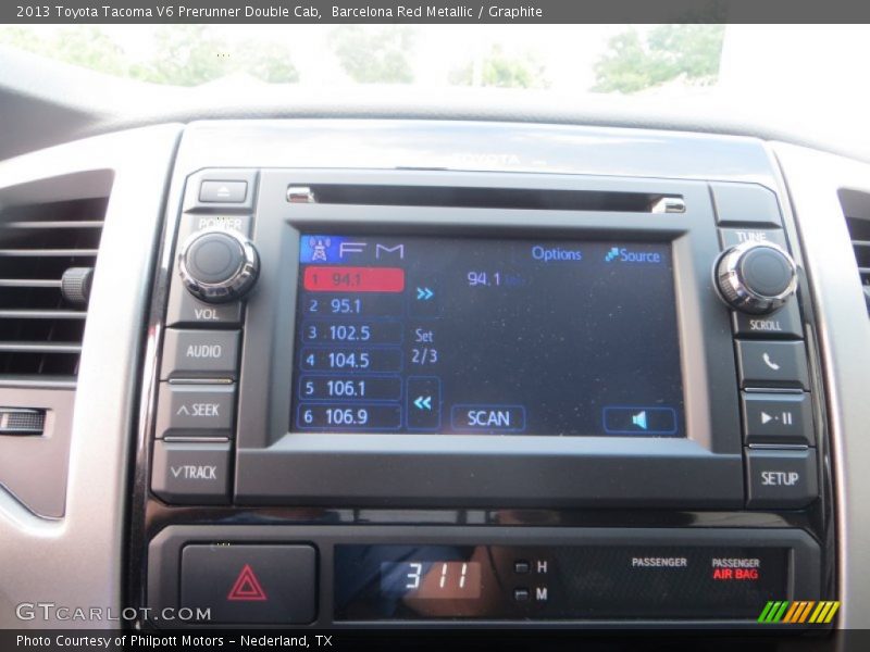 Barcelona Red Metallic / Graphite 2013 Toyota Tacoma V6 Prerunner Double Cab
