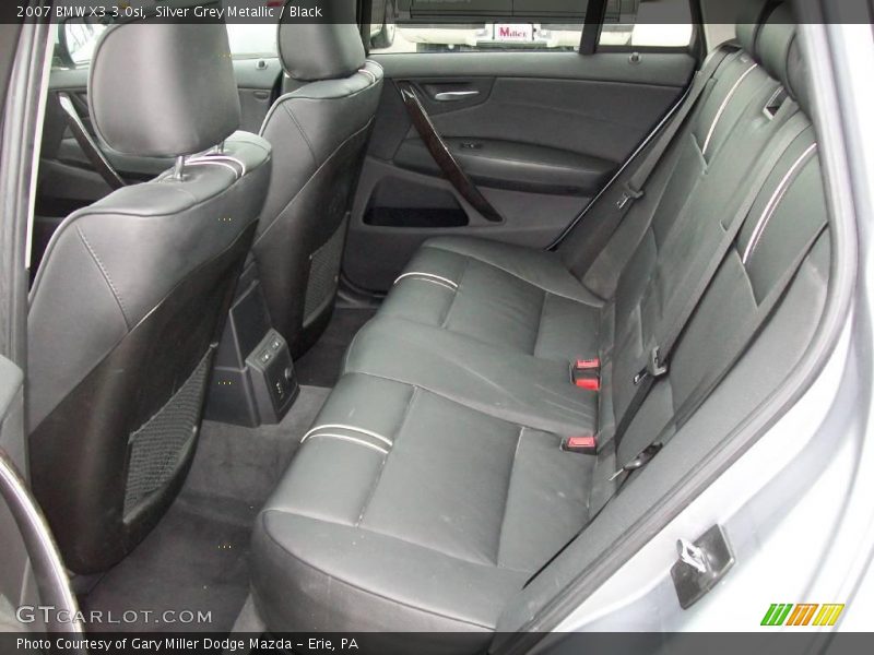 Silver Grey Metallic / Black 2007 BMW X3 3.0si