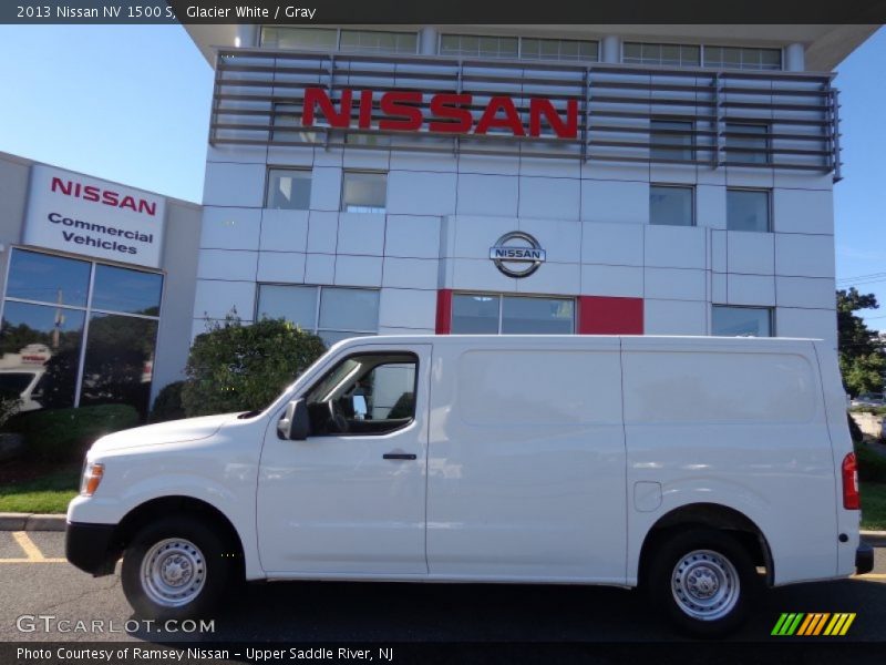 Glacier White / Gray 2013 Nissan NV 1500 S