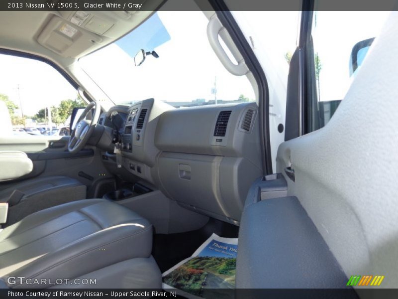Glacier White / Gray 2013 Nissan NV 1500 S
